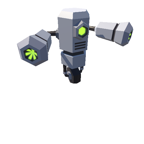 Robot Roller Green Broken